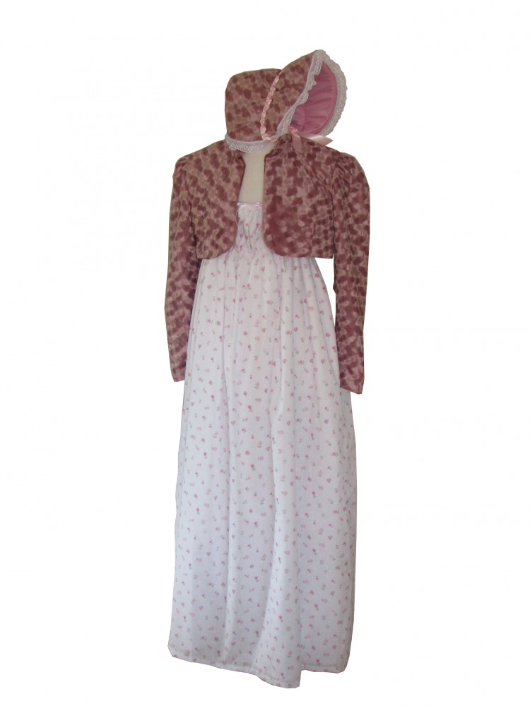 Ladies 19th Century Regency Jane Austen Costume Size 12 - 14 Image